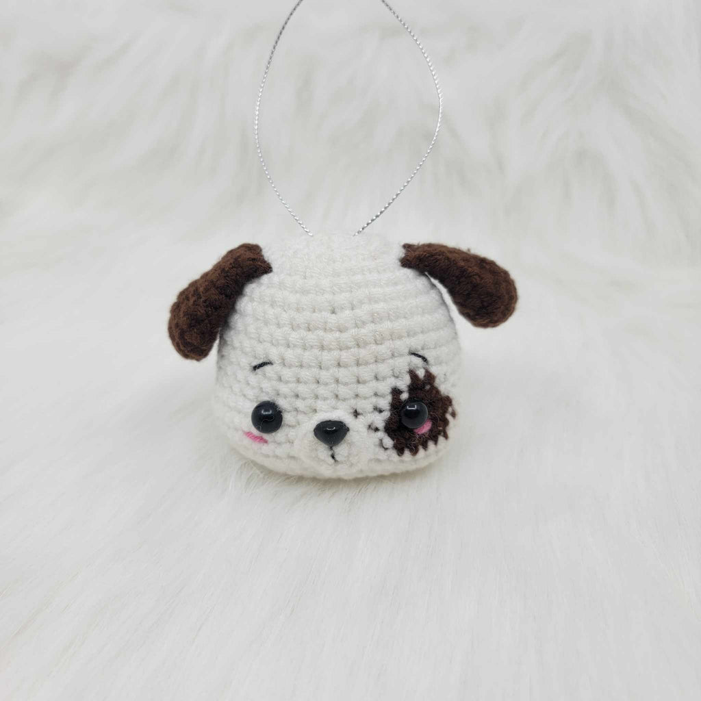 Crochet Dog Ornament