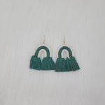 Rainbow Cotton Earrings